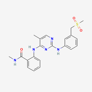 Chemical structure of GSK-1520489A