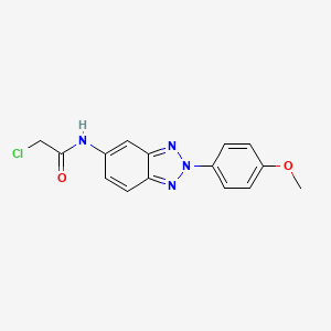 Chemical structure of HG106