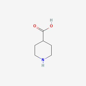 Chemical structure of Isonipecotic acid