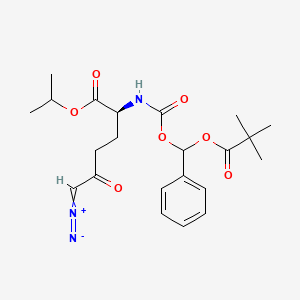 Chemical structure of JHU395
