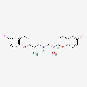 Chemical structure of Nebivolol