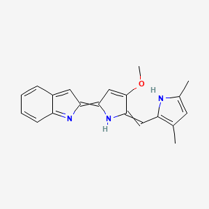 Chemical structure of Obatoclax