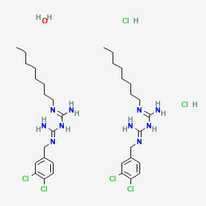 Chemical structure of Olanexidine Hydrochloride semihydrate
