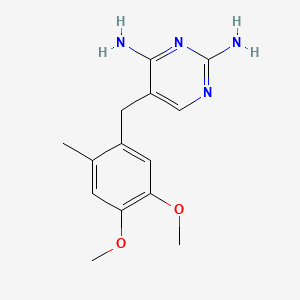 Chemical structure of Ormetoprim