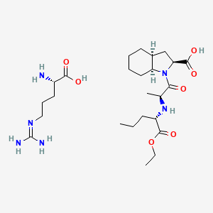 Chemical structure of Perindopril arginine