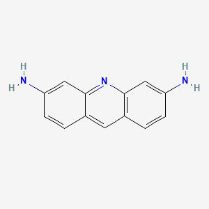 Chemical structure of Proflavine