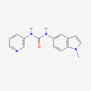 Chemical structure of SB 200646