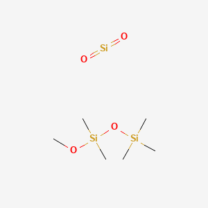 Chemical structure of Simethicone