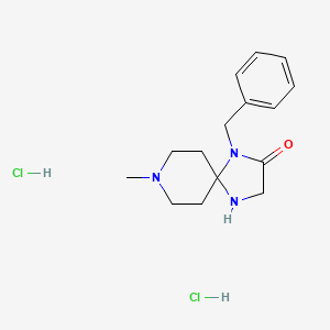 Chemical structure of Simufilam dihydrochloride