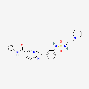 Chemical structure of SR-0813