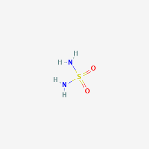 Chemical structure of Sulfamide