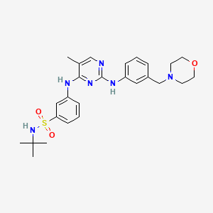 Chemical structure of TG-89