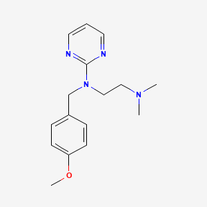 Chemical structure of Thonzylamine