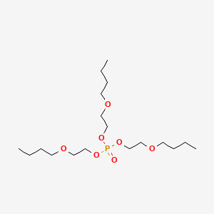 Chemical structure of Tris(2-butoxyethyl) phosphate