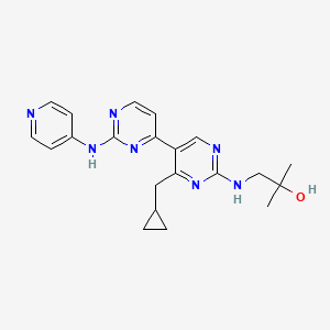 Chemical structure of VPS34 inhibitor 1