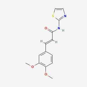 Chemical structure of WAY-272077