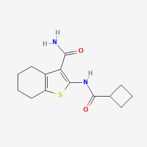 Chemical structure of WAY-345989
