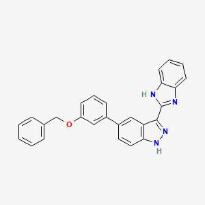 Chemical structure of X1 compound