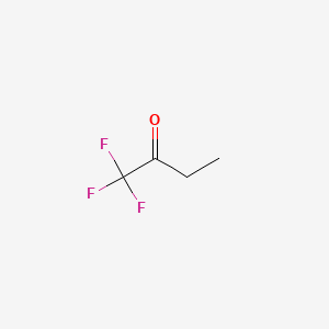 Chemical structure of 1,1,1-Trifluoro-2-butanone