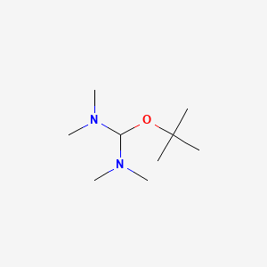 Chemical structure of tert-Butoxy bis(dimethylamino)methane