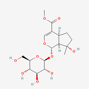 Chemical structure of Mussaenoside