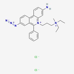 Chemical structure of Monoazidopropidium