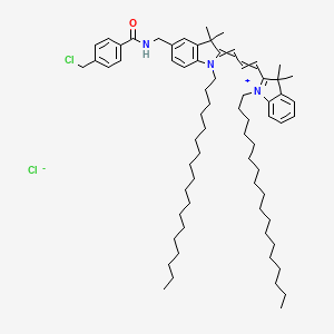 Chemical structure of Celltracker CM-Dil