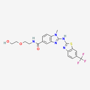 Chemical structure of Bach1-IN-1