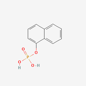 Chemical structure of Naphthyl phosphate
