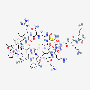 Chemical structure of Tertiapin-Q