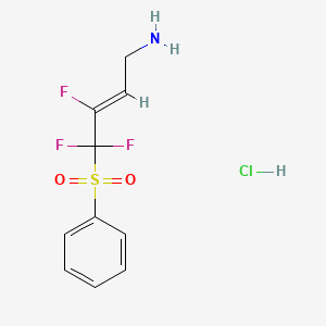 Chemical structure of PXS-6302 hydrochloride