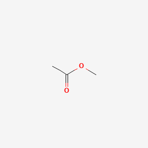 Chemical structure of Methyl acetate