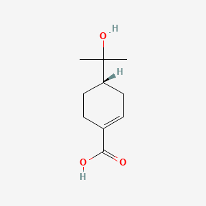 Chemical structure of Oleuropeic acid