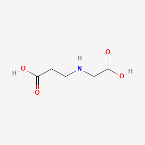 Chemical structure of N-(Carboxymethyl)-beta-alanine