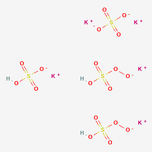 Chemical structure of Potassium caroate