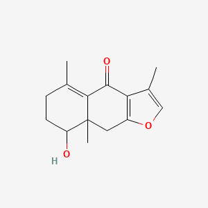 Chemical structure of Curcolone