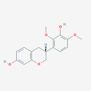 Chemical structure of (R)-Mucronulatol