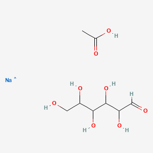 Chemical structure of Sodium carboxymethyl cellulose (Viscosity:800-1200 mPa·s)