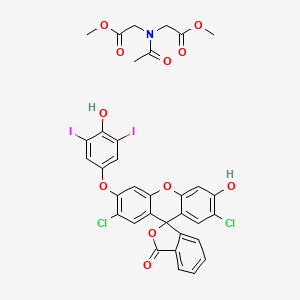Chemical structure of HKOH-1r