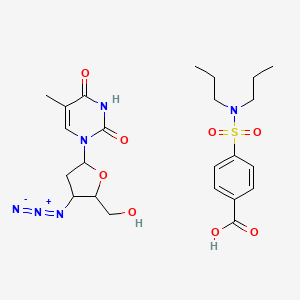 Chemical structure of Alexa Fluor 594 labeled Concanavalin A