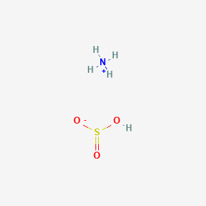 Chemical structure of Ammonium bisulfite