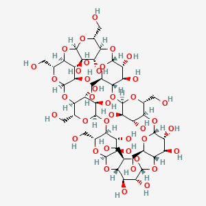 Chemical structure of γ-Cyclodextrin