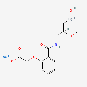 Chemical structure of Mersalyl