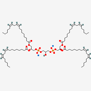 Chemical structure of Cardiolipin (Heart, Bovine) (sodium salt)
