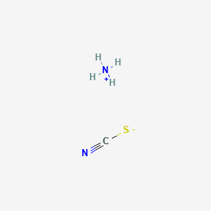 Chemical structure of Ammonium thiocyanate