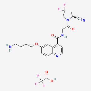 Chemical structure of NH2-UAMC1110 TFA