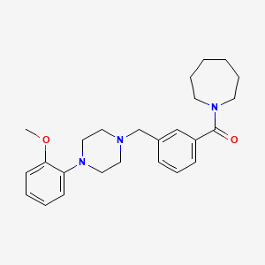 Chemical structure of 1V-LSD (solution)