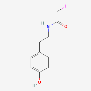 Chemical structure of N-Iodoacetyltyramine