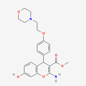 Chemical structure of Estrogen receptor β antagonist 2