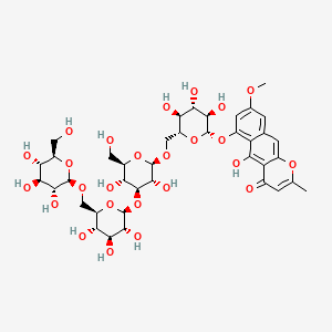 Chemical structure of Cassiaside B2
